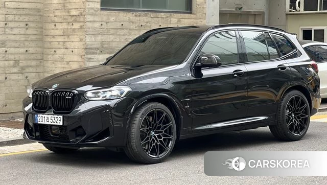 BMW X3M (G01) 2024 Черный из Кореи