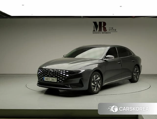 Hyundai The New Grandeur IG Hybrid 2021 Серый из Кореи