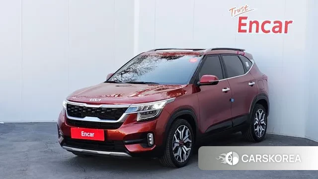 Kia Seltos 2022 Красный из Кореи