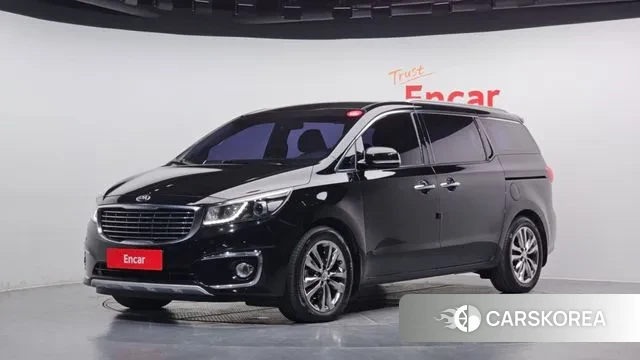 Kia All New Carnival 2018 Черный из Кореи