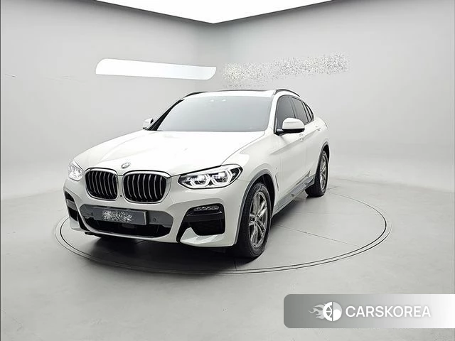 BMW X4 (G02) 2021 Белый из Кореи