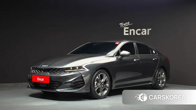 Kia K5 3rd generation 2022 Серый из Кореи