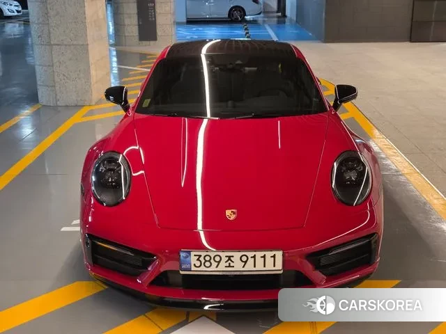 Porsche 911(992) 2022 Красный из Кореи