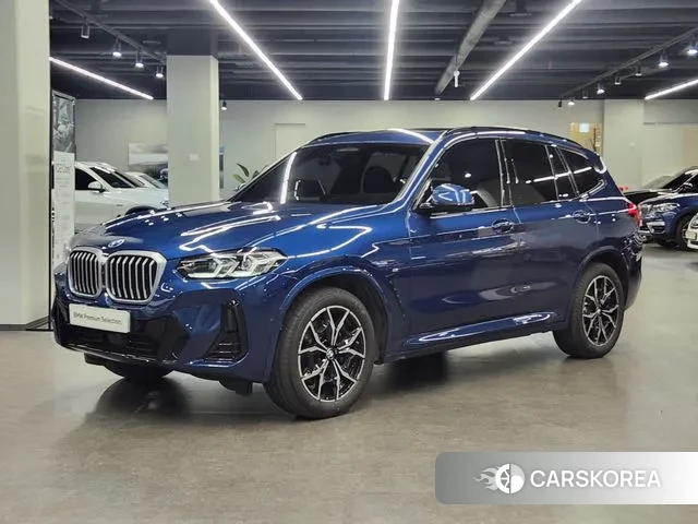 BMW X3 (G01) 2023 Синий из Кореи