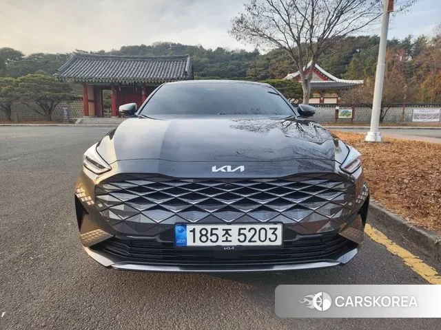 Kia K8 2021 Серый из Кореи