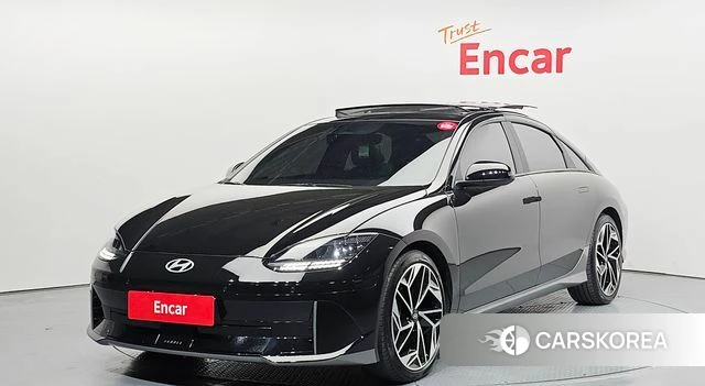 Hyundai Ionic 6 2022 Черный из Кореи