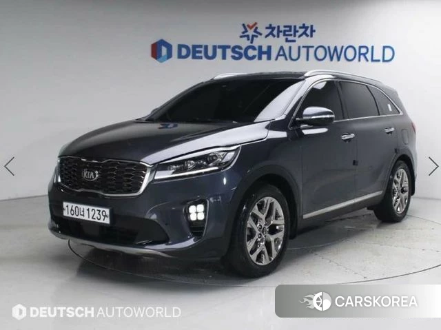 Kia The New Sorento 2020 Черный из Кореи