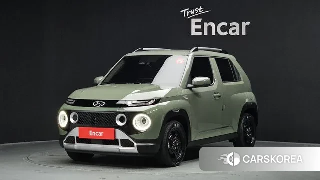 Hyundai Casper 2022 Темно-зеленый из Кореи