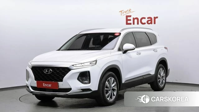 Hyundai Santa Fe TM 2018 Белый из Кореи