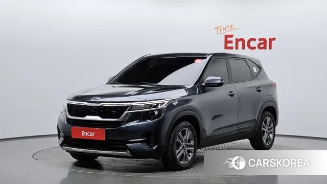Kia Seltos 2020 Серый из Кореи