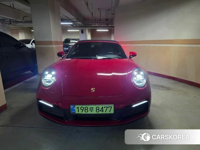 Porsche 911(992) 2020 Красный из Кореи