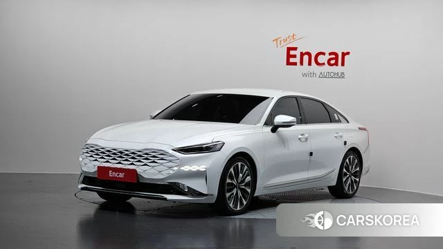 Kia K8 2022 Белый из Кореи