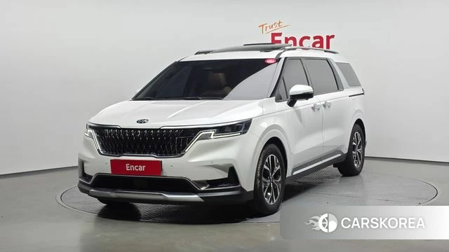 Kia Carnival 4th generation 2021 Белый из Кореи