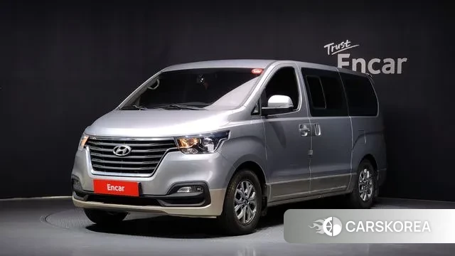 Hyundai The New Grand Starex 2018 Серебристо-серый из Кореи