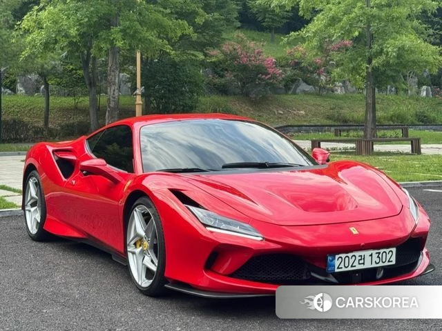 Ferrari F8 Tributo 2021 Красный из Кореи