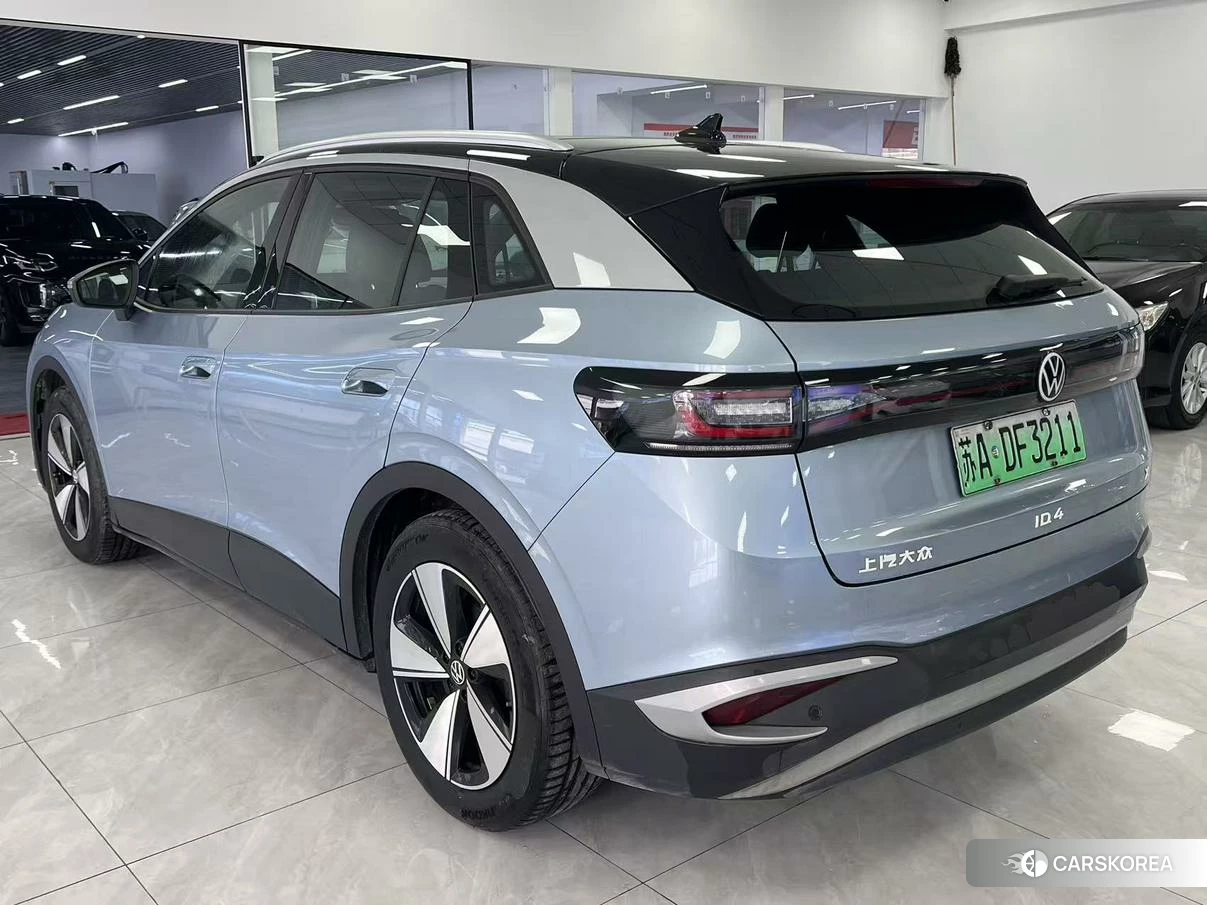 Volkswagen ID.4 X 2024 Синий из Китая