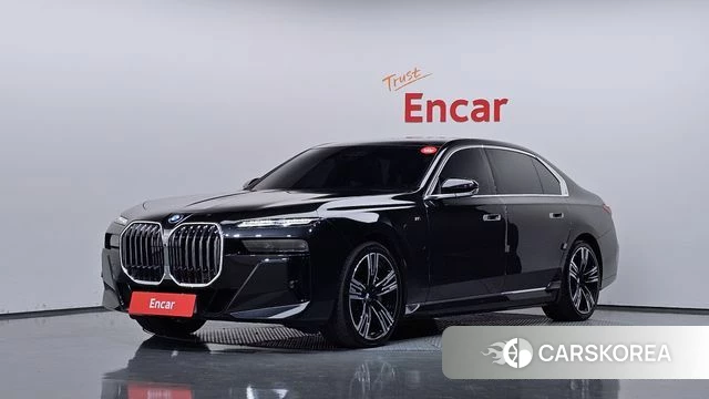 BMW 7 Series (G70) 2023 Черный из Кореи