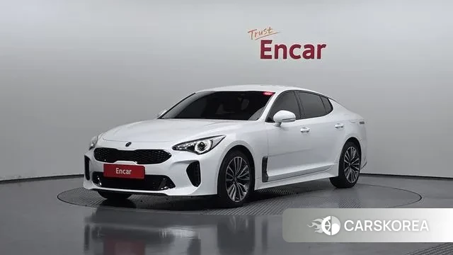 Kia Stinger 2018 Белый из Кореи