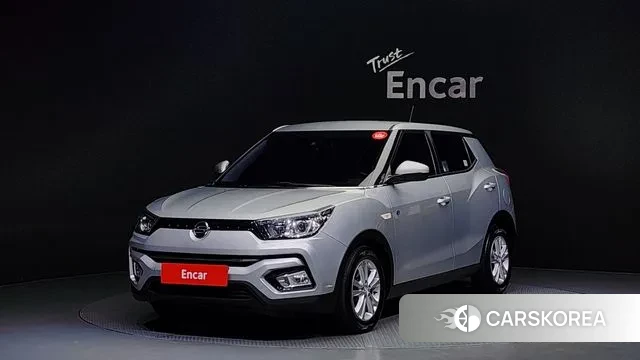 Ssangyong Tivoli Armor 2018 Серебристо-серый из Кореи