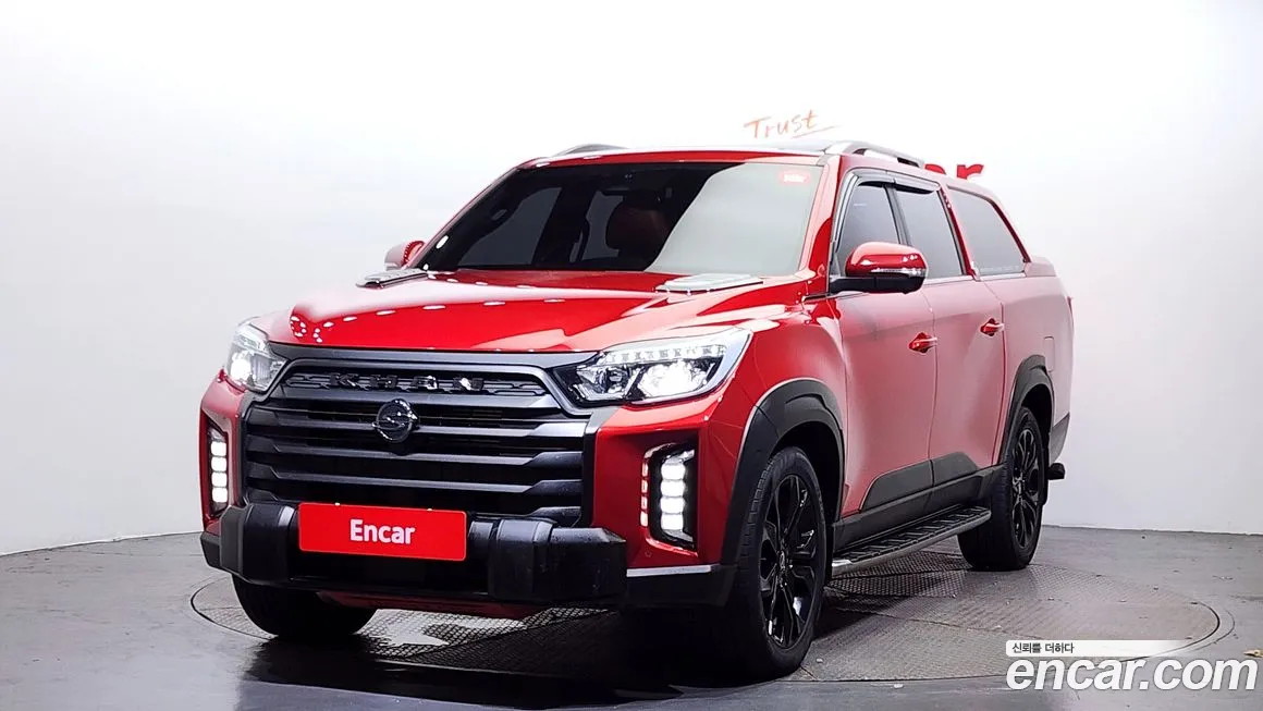 Ssangyong The New Rexton Sports Cannes 2022 Красный из Кореи