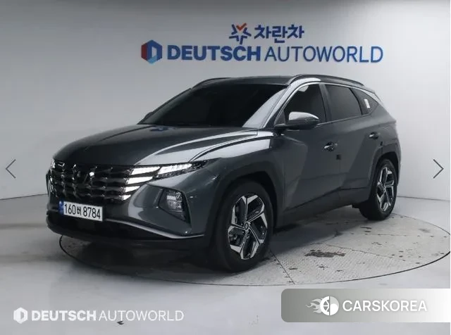 Hyundai Tucson (NX4) 2022 Серый из Кореи