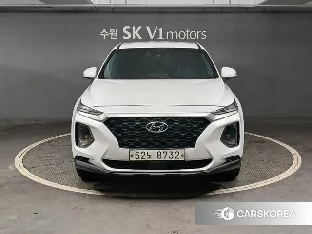 Hyundai Santa Fe TM 2018 Белый из Кореи