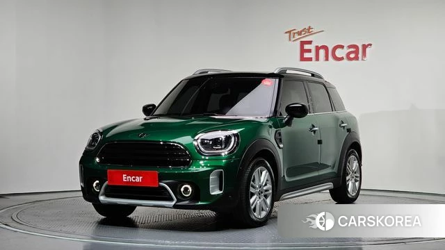 Mini Cooper Countryman 2023 Зеленый из Кореи