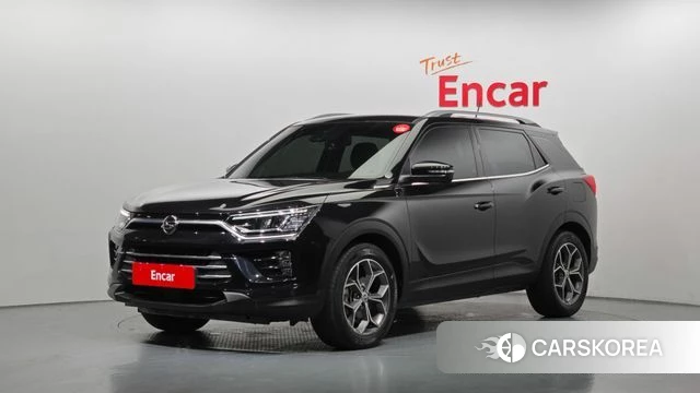 Ssangyong Beautiful Korando 2019 Черный из Кореи