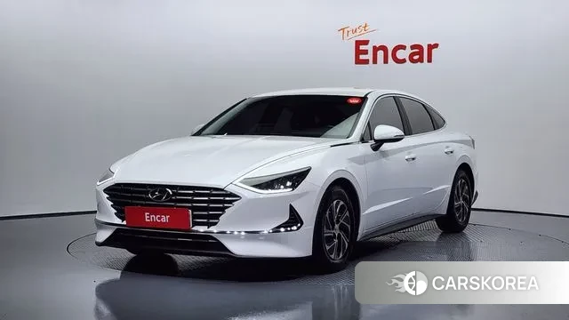 Hyundai Sonata Hybrid (DN8) 2021 Белый из Кореи