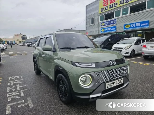 Hyundai Casper 2022 Светло-зеленый из Кореи