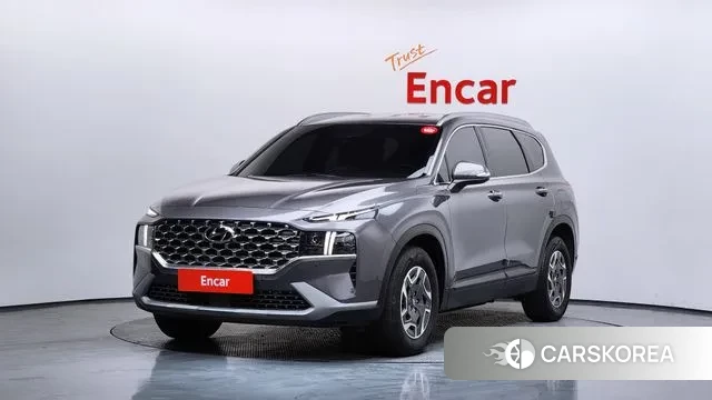 Hyundai The New Santa Fe 2023 Серый из Кореи