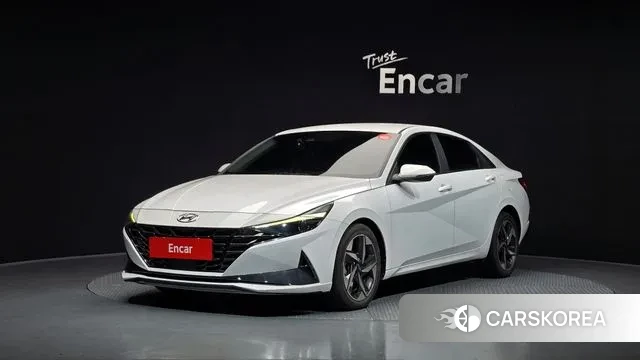 Hyundai Avante (CN7) 2020 Белый из Кореи