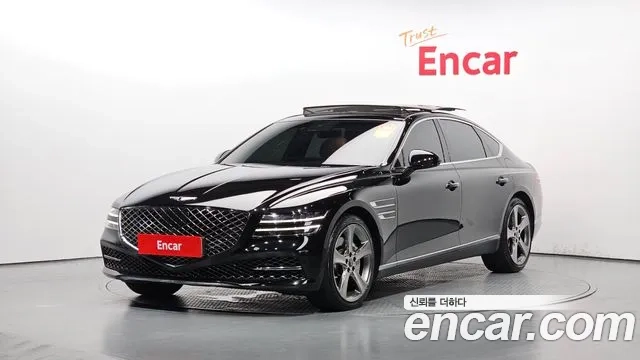 Genesis G80 (RG3) 2021 Черный из Кореи