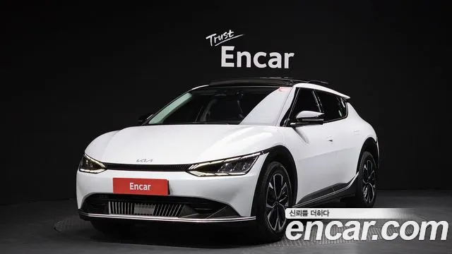 Kia EV6 2022 Белый из Кореи