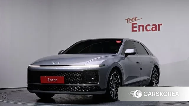 Hyundai Grandeur Hybrid (GN7) 2023 Серебристо-серый из Кореи