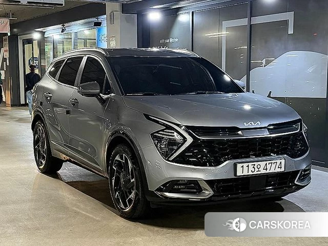 Kia Sportage 5th Generation 2022 Серый из Кореи