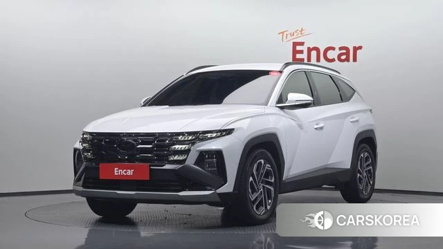 Hyundai The New Tucson Hybrid (NX4) 2025 Белый из Кореи