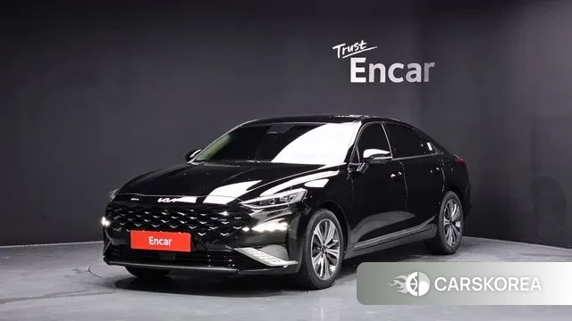 Kia K8 Hybrid 2021 Черный из Кореи