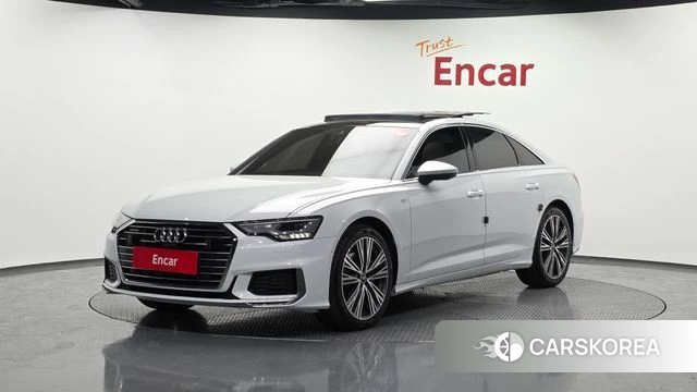 Audi A6 (C8) 2022 Белый из Кореи