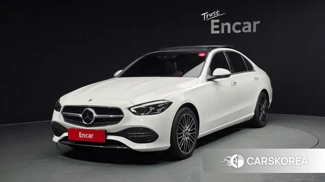 Mercedes-Benz C-Class W205 2022 Белый из Кореи
