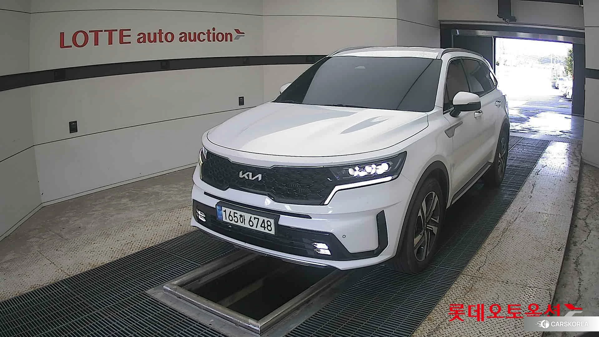 Kia Sorento Hybrid 2022 Snow White Pearl (optional) из Кореи