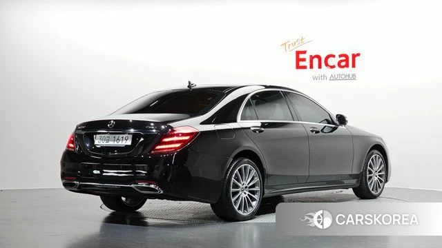 Mercedes-Benz S-Class W222 2018 Черный из Кореи