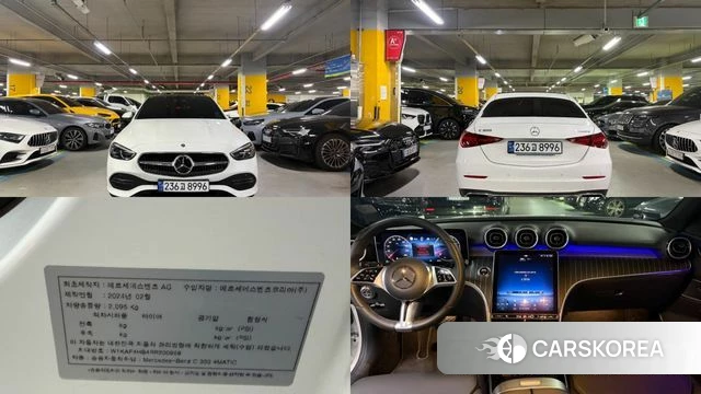 Mercedes-Benz C-Class W206 2024 Белый из Кореи