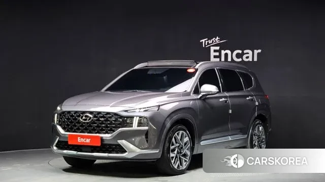 Hyundai The New Santa Fe 2020 Серый из Кореи