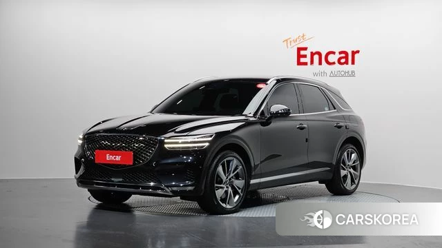 Genesis GV70 2022 Черный из Кореи