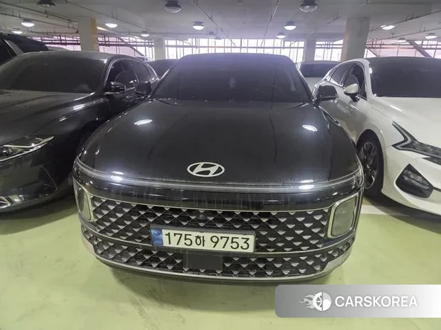 Hyundai Grandeur Hybrid (GN7) 2023 Черный из Кореи