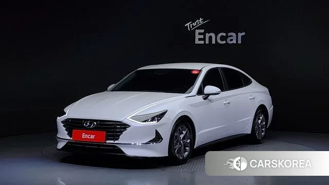 Hyundai Sonata (DN8) 2021 Белый из Кореи