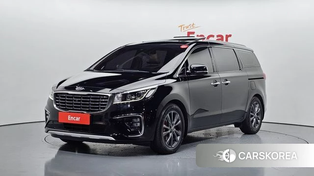 Kia The New Carnival 2019 Черный из Кореи