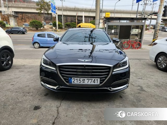 Genesis G80 2018 Черный из Кореи