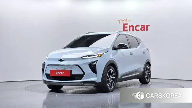 Chevrolet (GM Daewoo) Bolt EUV 2022 Небесно-голубой из Кореи